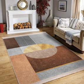 Szaro-brązowy dywan 160x230 cm – Mila Home