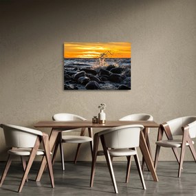 Obraz na szkle - morze (70x50 cm)