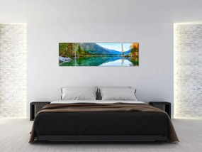 Obraz - Jezioro Hintersee (170x50 cm)