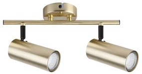 Metalowa lampa sufitowa w kolorze złota 9x36 cm Colly – Candellux Lighting