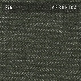 Zielone tapicerowane łóżko dwuosobowe ze stelażem 180x200 cm Alano – MESONICA