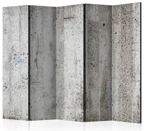 Parawan dwustronny Tła i desenie 225x172 cm 5-częściowy szary ARTGEIST B