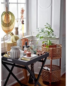 Lampa stołowa w kolorze mosiądzu z metalowym kloszem (wysokość 29 cm) Catya – Bloomingville