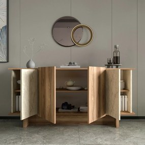 Szafka Diana Travertine and Walnut
