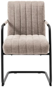 Beżowe krzesło Trout – Unique Furniture