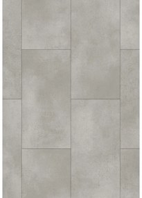 Mexen Imperial Grey próbka paneli winylowych 610 x 305 mm SPC 6,5 mm, podkład IXPE 1,5 mm, 4 V-Fuga, Beton - F1154-S