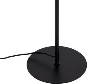 Designerska lampa podłogowa czarna - Triangolo