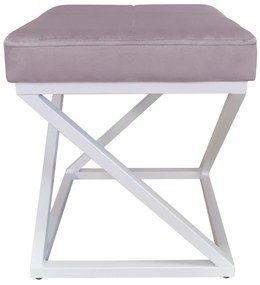 Pufa ZOA LOFT podstawa biała MG55