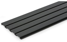 Panel wiszący Storia, 300 x 17 x 2440 mm, czarny