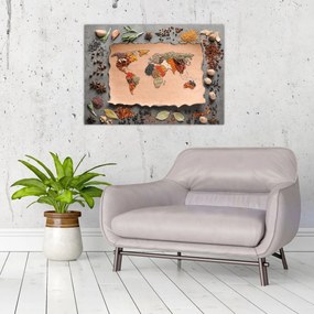 Obraz - Przyprawy świata (70x50 cm)