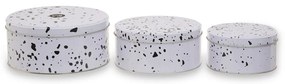 Metalowe pojemniki na żywność 3 szt. na ciasta Speckled – Premier Housewares