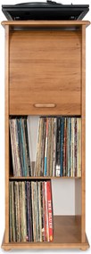 Stojak na płyty winylowe Retro