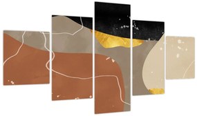 Obraz - Abstrakcja (125x70 cm)