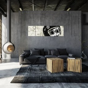 Obraz - Zawodnik (170x50 cm)