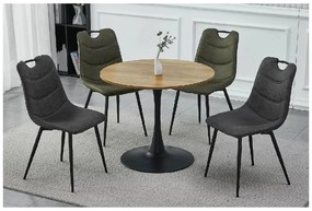 Okrągły stół jadalniany AMADEO II 90x90 cm, dekor dąb