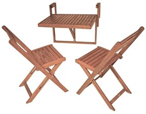 Wiszący stolik balkonowy 64x65 cm Berkeley – Garden Pleasure