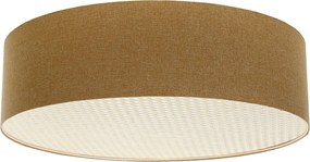 Plafon sufitowy ERUTAN RATTAN 50 żółty