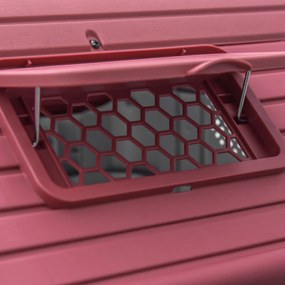 PawHut Buda dla psa na zewnątrz domek dla psa ze świetlikiem dla małych psów metal PP