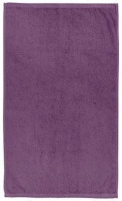 Fioletowy bawełniany ręcznik szybkoschnący/frotte 50x85 cm Quick Dry – Catherine Lansfield