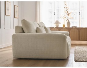 Beżowa sofa z tkaniny szenilowej 264 cm Ivane – Bobochic Paris