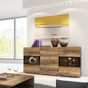 Komoda BAROLO 132 cm do Salonu Sypialni Odcienie brązu