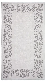 Szarobeżowy bawełniany chodnik Vitaus Orkide, 80x200 cm