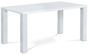 Stół do jadalni 160 x 90 cm, biały