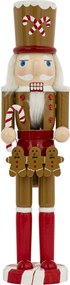 Figurka dziadek do orzechów z piernika, 38 cm