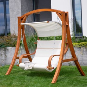 Huśtawka ogrodowa Larice ecru PATIO