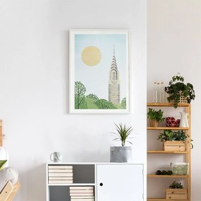 Plakat 30x40 cm Chrysler Building – Travelposter
