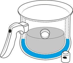 Garnek na mleko ze stali nierdzewnej 1,5 l – Orion