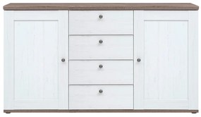 Komoda TEINA 2D4S, sosna canyon