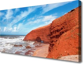 Obraz na płótnie Zachód Słońca nad Horyzontem