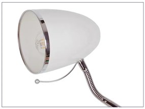 Biała designerska lampa podłogowa - S883-Mozino