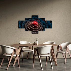 Obraz abstrakcji (125x70 cm)