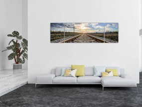 Obraz - Tory (170x50 cm)