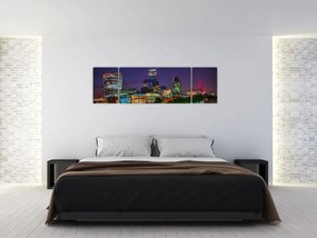 Obraz - Londyn wieczorem (170x50 cm)