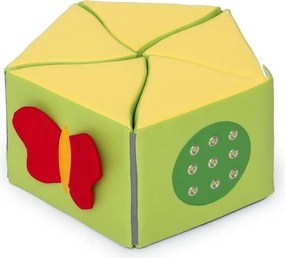 Sensoryczny kojec piankowy do żłobka - zestaw Słońce 4641468