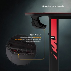 Biurko gamingowe 140 cm Diablo X-Mate 1400