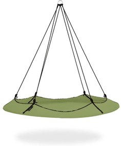 Huśtawka ogrodowa zielona – Hangout Pod