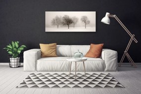 Zdjęcie na płótnie Zimowa Cisza w Lesie