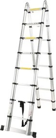 Drabina teleskopowa, 2 x 2,5 m, L