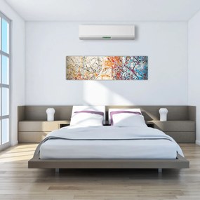 Obraz - Mozaikowa abstrakcja (170x50 cm)