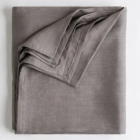 Obrus Lniany Zendan Szary Kret & 170 X 250 Cm - Sklum