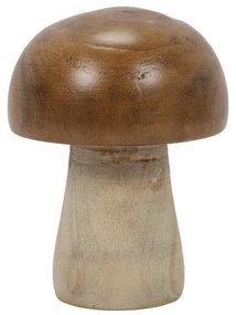 Drewniana figurka grzybek, 15 cm