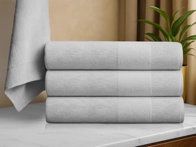 Ręcznik CARRARA 70x140 cm jasnoszary, 100% bawełna