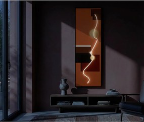 Obraz drukowany na płótnie z ramą w zestawie 50x150 cm LED – Mauro Ferretti