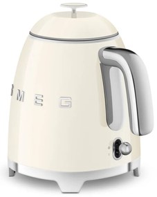 Kremowy czajnik elektryczny ze stali nierdzewnej 800 ml Retro Style – SMEG