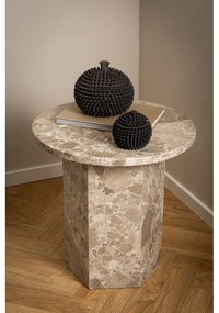 Marmurowy okrągły stolik ø 50 cm Naxos – Actona