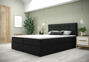 Łóżko kontynentalne z materacem 160x200 D9-Z82